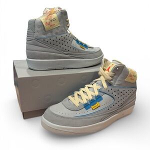 NEW Air Jordan 2 Retro SP x Union LA Grey Fog Men’s 9 NWT w/ box